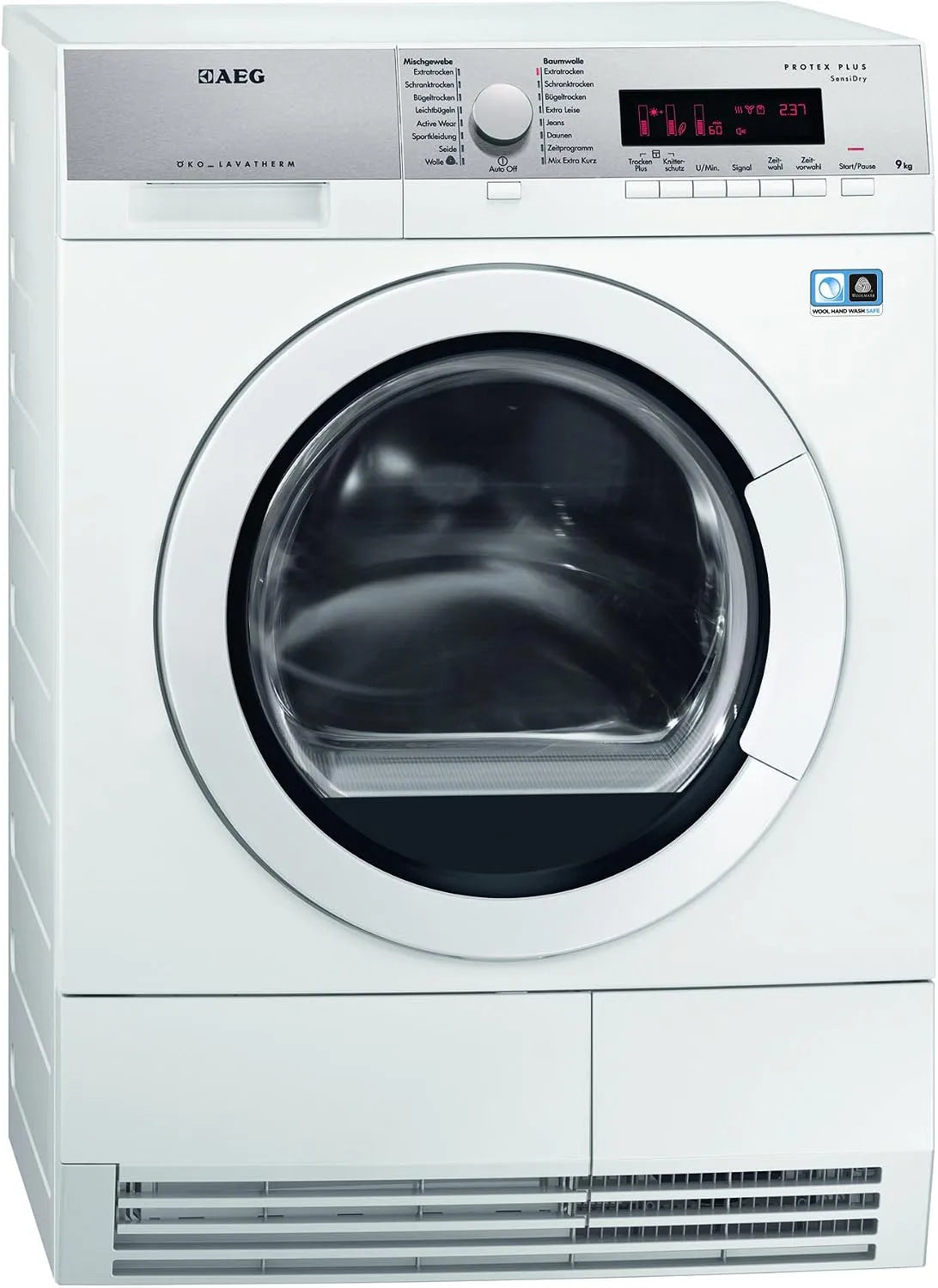 AEG T86594EIH Asciugatrice, 9 kg, bianco, AEG ÖKO_LAVATHERM T86594EIH - Asciugatrice a pompa di calore