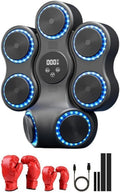 Macchina da boxe musicale – display LED, con display, nero