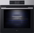 LG WSED7664S Forno elettrico per pizza, 76 L, classe energetica A, Wi-Fi, vapore, nero, 3', Air Fry, Air Sous Vide, Easy Clean, Pulizia Facile e