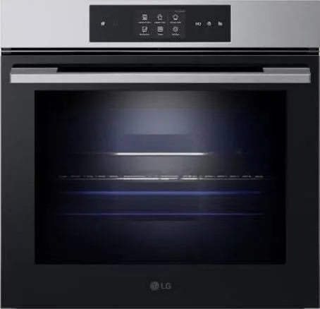 LG WSED7664S Forno elettrico per pizza, 76 L, classe energetica A, Wi-Fi, vapore, nero, 3', Air Fry, Air Sous Vide, Easy Clean, Pulizia Facile e