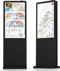 Display digital signage Android13, 43 pollici, display pubblicitario LCD, IP65, professionale, negozi, esterno, Wi-Fi, Android OS, 4K UHD, HDMI, USB