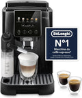 Macchina da caffè automatica ECAM220.91.B, touch, nero, 5 Bevande in un Solo Tocco per Espresso e Cappuccino, De'Longhi Magnifica Start, LatteCrema