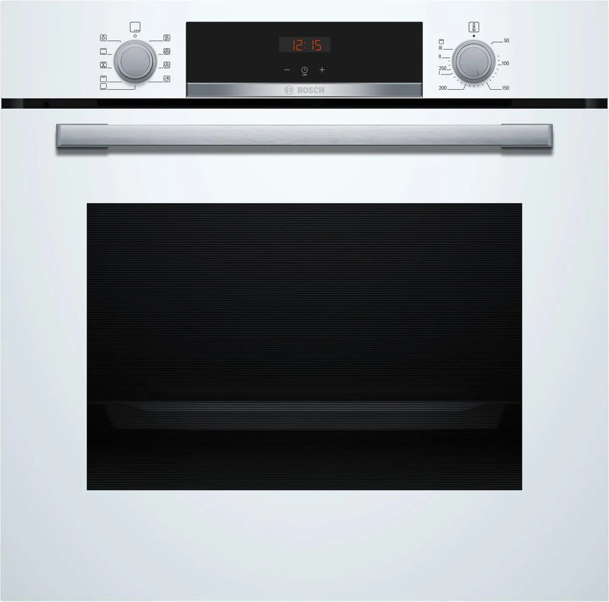 Bosch Serie 4 HBA534BW3 Forno elettrico, classe energetica A, bianco, Bosch HBA534BW3 Serie 4 Forno con Pulizia Idrolitica