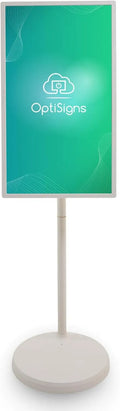 Prodotto Chiosco per segnaletica digitale con touchscreen interattivo da 32', OptiSigns OptiKiosk 32, display Full HD, software precaricato per