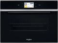 Whirlpool W11I MS180 Forno elettrico, vapore, nero, Whirlpool - Forno Compatto a vapore W11I MS180 finitura vetro nero da 60
