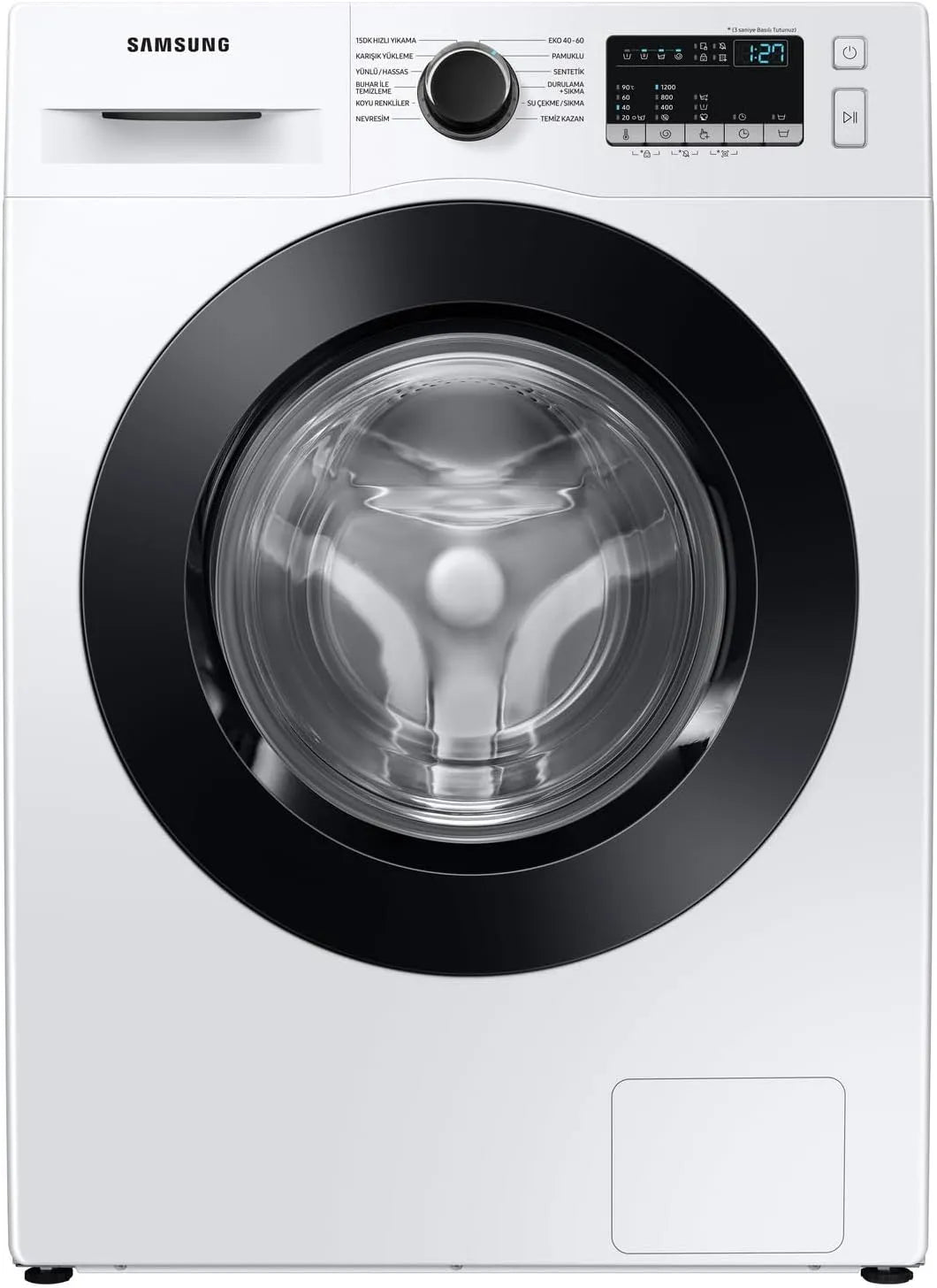 Samsung WW80T4020CE Lavatrice, 8 kg, classe energetica D, libera installazione, vapore, Ricondizionato