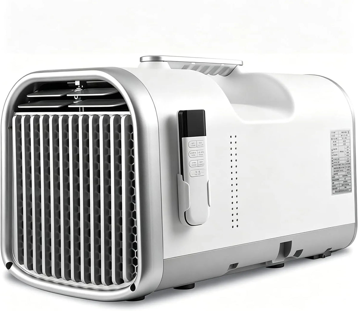Condizionatore, portatile, 4 modalità: raffreddamento, ventilazione, deumidificazione, sonno, ideale per i viaggi