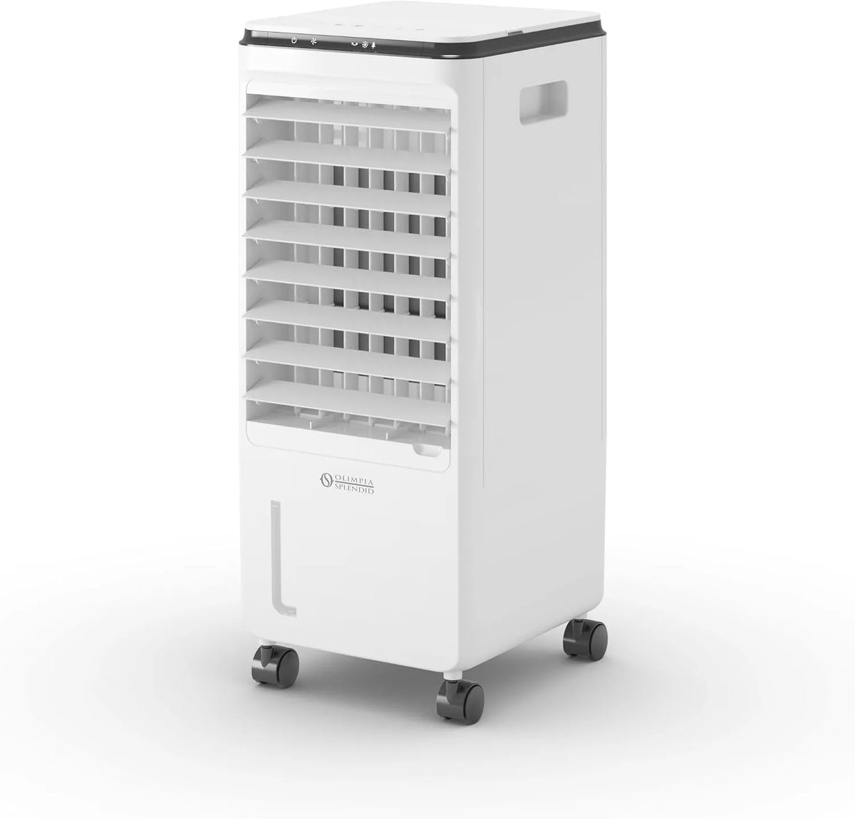 Purificatore d'aria, 7 L, touch, Peler 7T Raffrescatore Evaporativo, 7 Litri, Olimpia Splendid, Ventilazione, Facilità di Trasporto