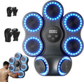 Macchina da boxe musicale – regolabile, connettività Bluetooth, display LED, velocità regolabile