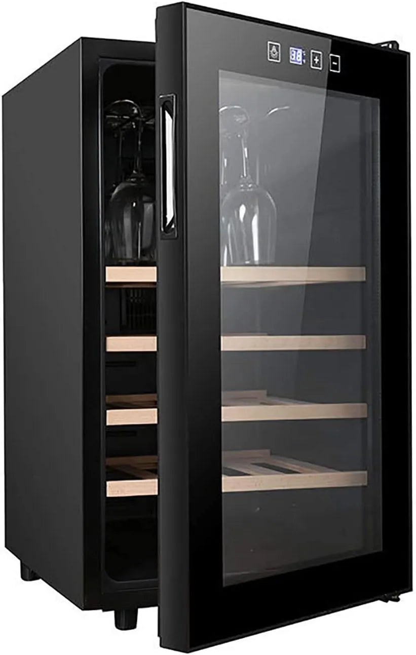 Cantinetta vino, vetro, da incasso, libera installazione, Cantinetta per vino Cantinetta per vino Dual Zone Da incasso o libera installazione con look