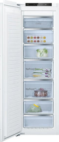 Bosch serie 6 GIN81ACE0 Congelatore, 212 L, 177, 5 x 56 cm, 35 dB, da incasso, No Frost, vano congelatore, freezer verticale, NoFrost, prodotto in