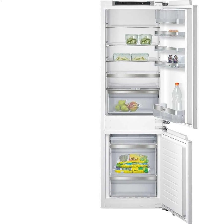 Siemens KI86NAF30 Congelatore, 189 L, da incasso, No Frost, vano congelatore, freezer verticale, Congelamento: 68 L, 2 circuiti di raffreddamento