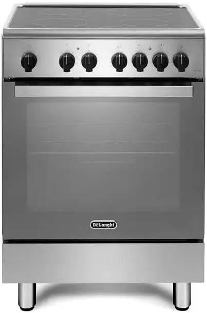 Forno elettrico, 60x60 cm, 4 fuochi, acciaio inox, Cucina con forno elettrico