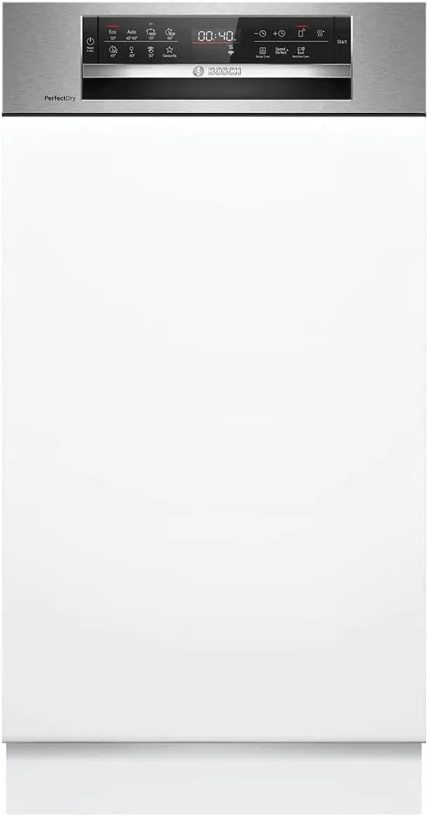 Bosch Serie 6 SPI6ZMS29E Lavastoviglie, 45 cm, aquaStop, formato slim, silenzioso, acciaio inox, EcoSilence Drive, Smart Start, PerfectDry, DuoPower