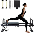 Tavola Pilates – pieghevole, design portatile, uso domestico, uso professionale, nero