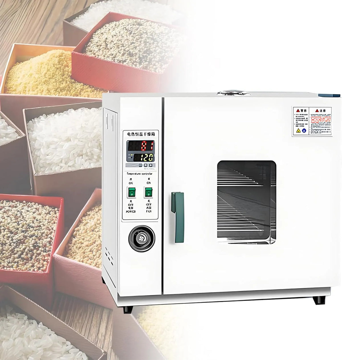 Asciugatrice, 16 L, industriale, acciaio inox, in acciaio inossidabile, circuiti stampati. 16L, Forno di essiccazione sotto vuoto, forno ad alta