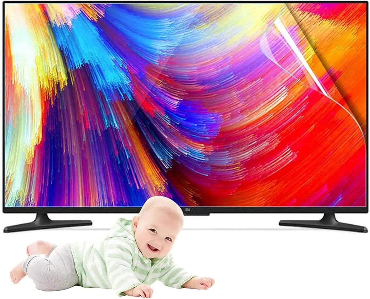 Smart TV, 75 pollici, televisore, OLED, display LCD, blu, LCD e al plasma da 32-75', adatta a televisori LED, Pellicola protettiva per schermo TV