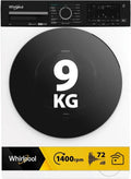 Whirlpool Lavatrice, 912 W, 9 kg, Wi-Fi, WPM 912W ADS IT, Whirlpool Lavatrice smart connessa con WiFi 9 kg - WPM 912W ADS IT