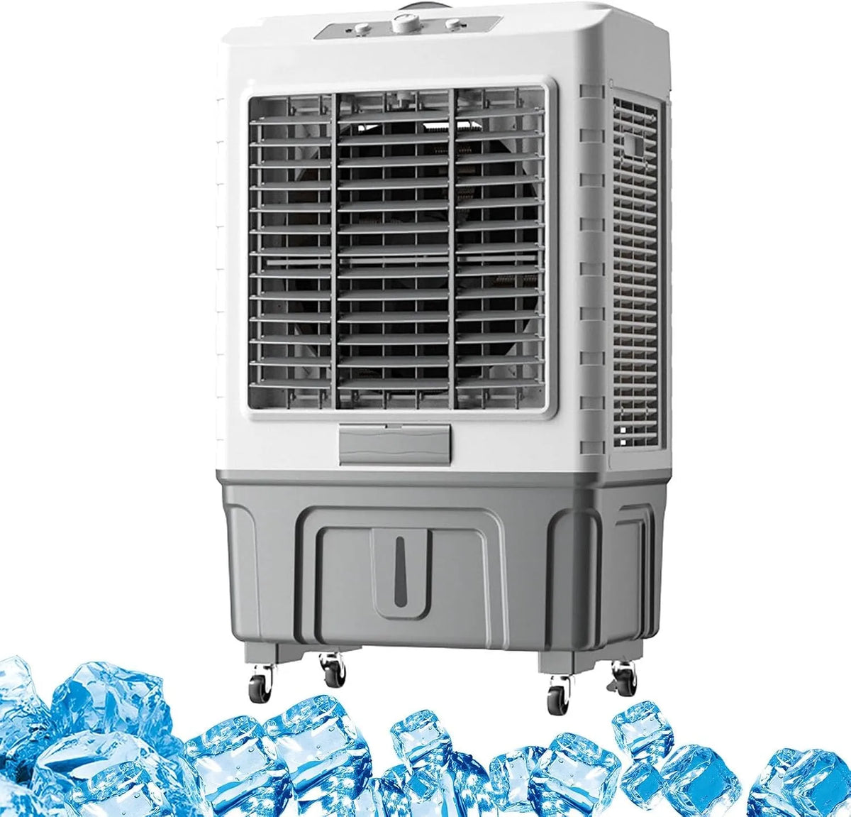 Ventilatore, portatile, industriale, oscillazione, professionale, Funzionamento Silenzioso, Ideale per Garage e Uso Commerciale, Facile da trasportare