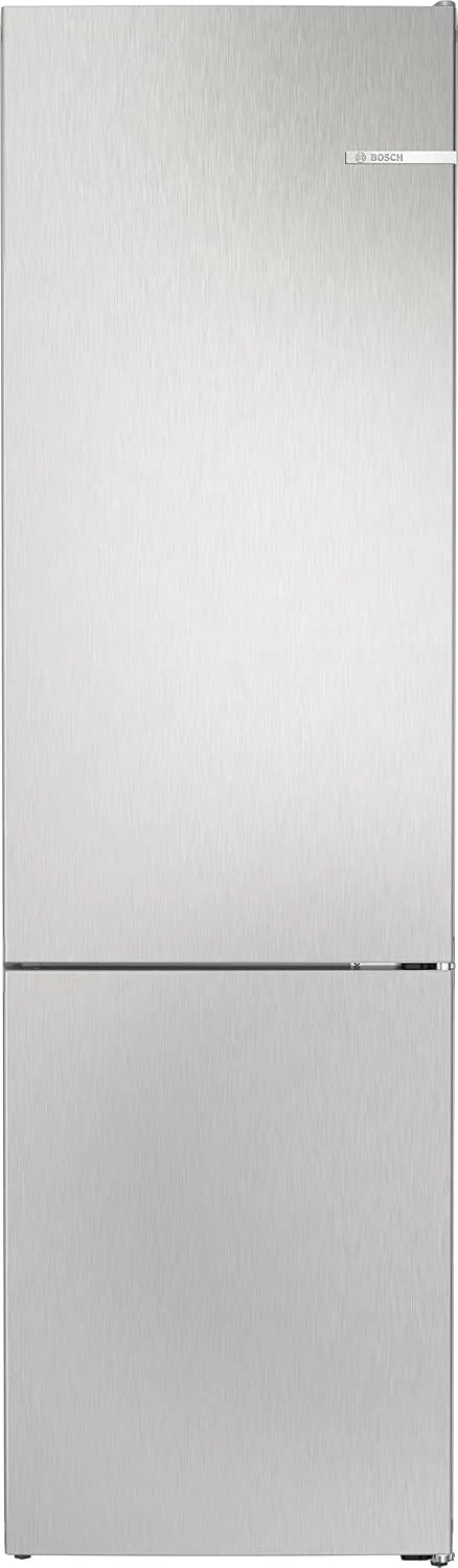 Bosch Serie 4 KGN392LCF Frigorifero combinato, 363 L, No Frost, frigo con congelatore, bianco, VitaFresh XXL, 60 cm Breit, NoFrost, 363l, Weiß