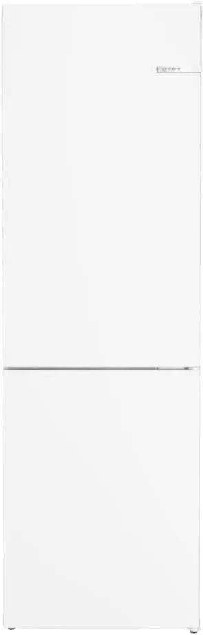 Bosch Serie 4 KGN362WED Frigorifero combinato, 60 cm, No Frost, frigo con congelatore, bianco, Total NoFrost, Libero installazione