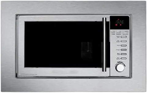 Forno a microonde, 20 L, 700/900 W, grill, da incasso, timer, 8 livelli di potenza
