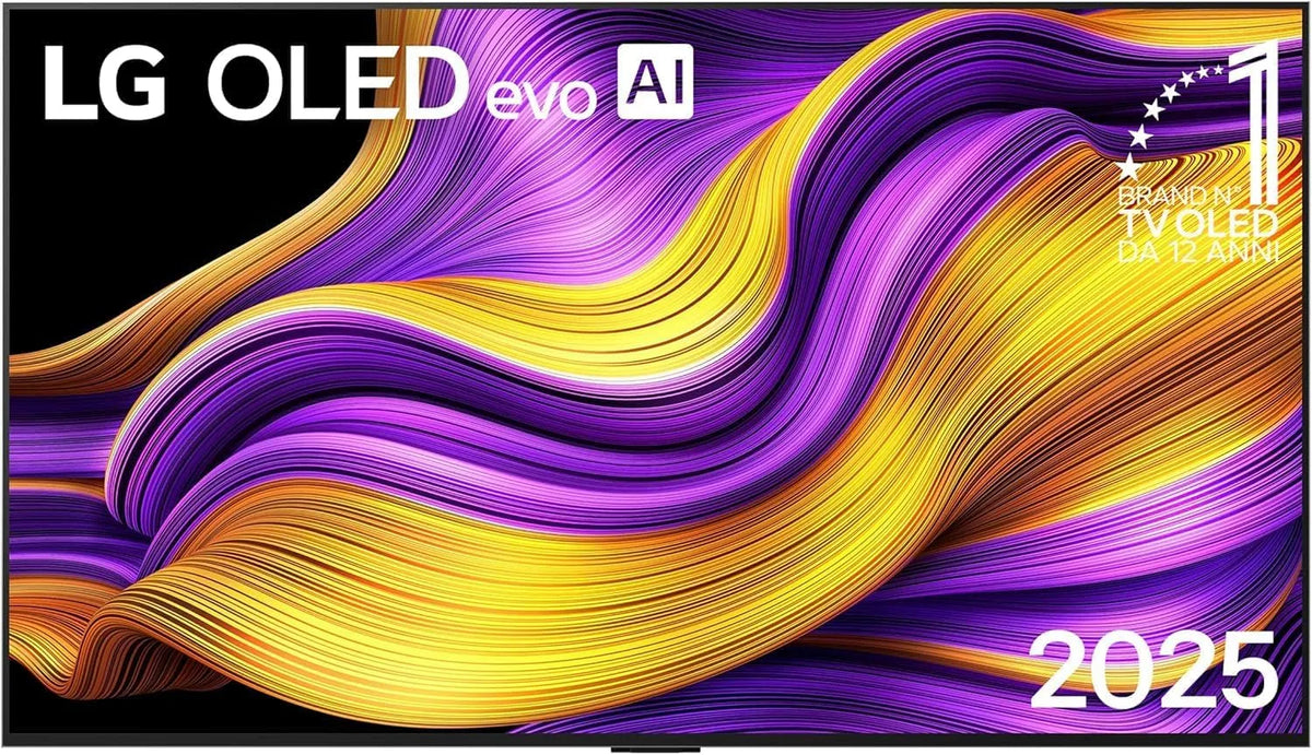LG OLED55G55LW Smart TV, 55 pollici, televisore, 4K UHD, Serie G5 2025 Smart TV 4K - OLED55G55LW