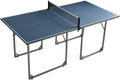 Tavolo da ping-pong - pieghevole, 168 x 84 x 76 cm, 168 cm, blu