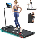 Tapis roulant da scrivania – uso sotto la scrivania, controllo tramite app, design portatile, 140 kg, nero, BLACK LORD