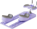Attrezzo per Torsione E Allungamento Della Colonna Vertebrale – regolabile, con timer, display LED, 70 Cm, viola