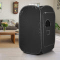 Sauna a vapore portatile – B-80, con telecomando, design portatile, 80 x 80 x 135cm, nero