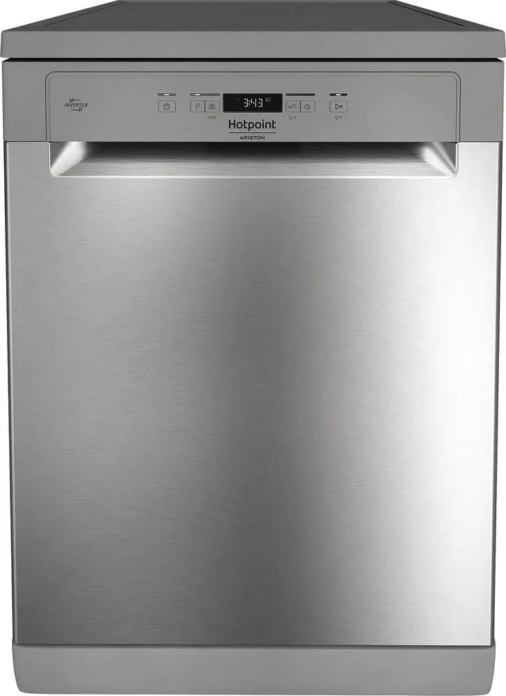Lavastoviglie HA2FFC14BX, classe energetica E, libera installazione, acciaio inox