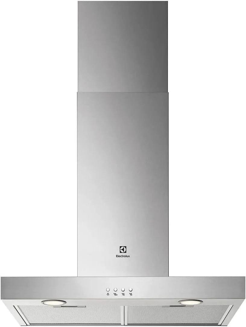 Electrolux LFT416X Cappa aspirante, 600 m3/h, cappa da cucina, montaggio a parete, acciaio inox