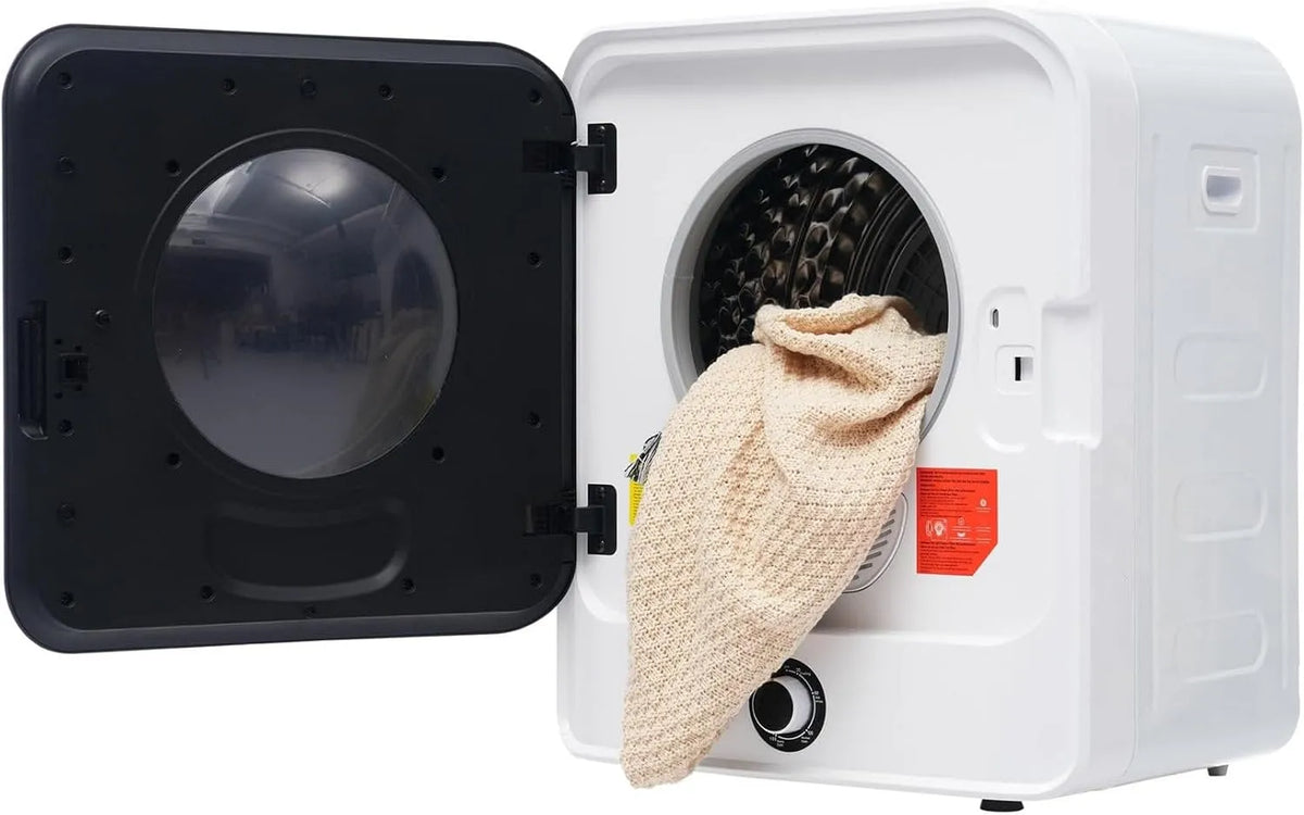 Asciugatrice, 830 W, 5 programmi, 3 kg, portatile, Protezione dal Surriscaldamento, Filtraggio Multiplo