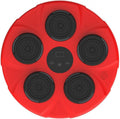 Macchina da boxe musicale - montaggio a parete, connettività Bluetooth, rosso