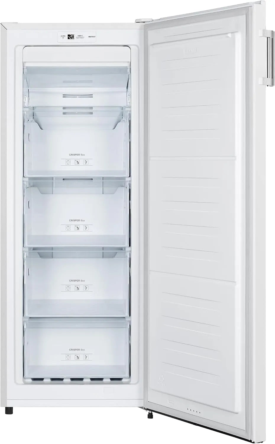 Congelatore, 155 L, Infiniton CV-184L14WEB, No Frost, freezer verticale, bianco, altezza 143, 4 cm, Fast Freezing