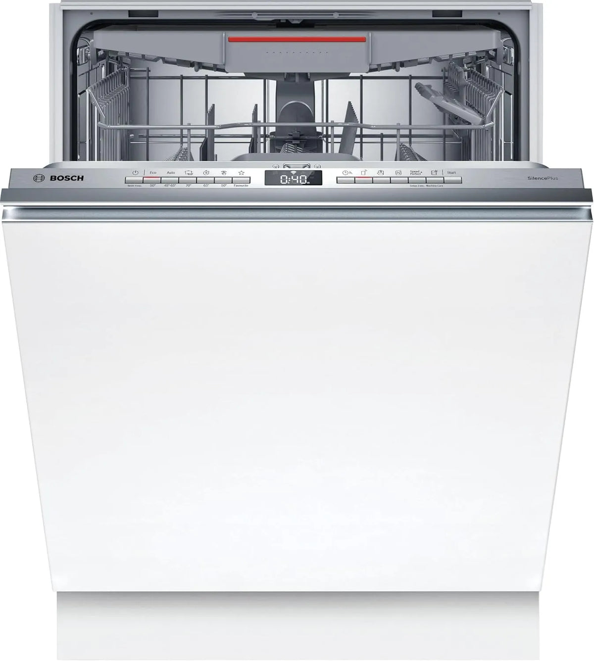 Bosch Serie 4 SMH4EVX09E Lavastoviglie, 60 cm, Home Connect, da incasso, Cerniere Sliding, EfficientDry: apertura automatica della porta, Info Light