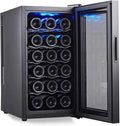 Congelatore, vetro, freezer verticale, nero, Frigorifero a compressore, piccolo frigorifero per vino