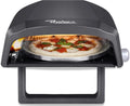 Forno elettrico per pizza, 32 cm, Reber Forno Pizza a Gas con Piatto Rotante 32 cm e Doppio Bruciatore GPL