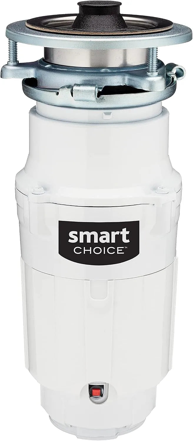 modello SC05DISPD1, Smart Choice SC05DISPD1, Tritarifiuti a cablaggio diretto da 1, 2 CV per lavandini da cucina, colore bianco