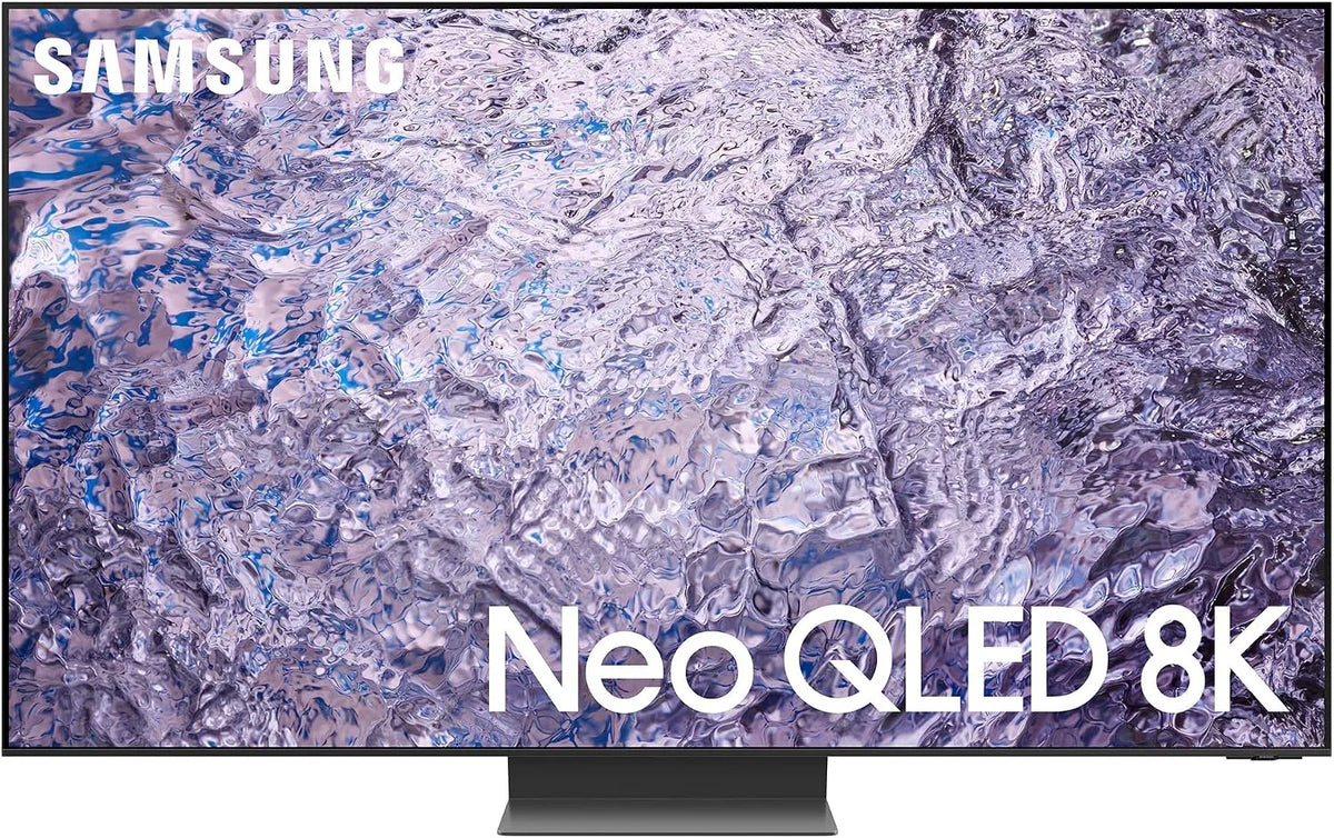Samsung QE85QN800CTXZT Smart TV, 85 pollici, televisore, QLED, audio Dolby, nero, Neural Quantum Processor 8K, Dolby Atmos e OTS+, Quantum Matrix