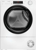 Candy EH9N4TBE-S Asciugatrice, 40 programmi, 9 kg, 63 dB, classe energetica B, Inverter, bianco, CRO, 63dB,: 85x59, 6x58, AxLxP