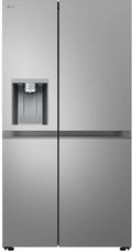 LG GSLE81PYBC Frigorifero, 628 L, classe energetica C, No Frost, Wi-Fi, Linear Cooling, argento, 628L, Frigorifero Americano con Dispenser Ghiaccio e