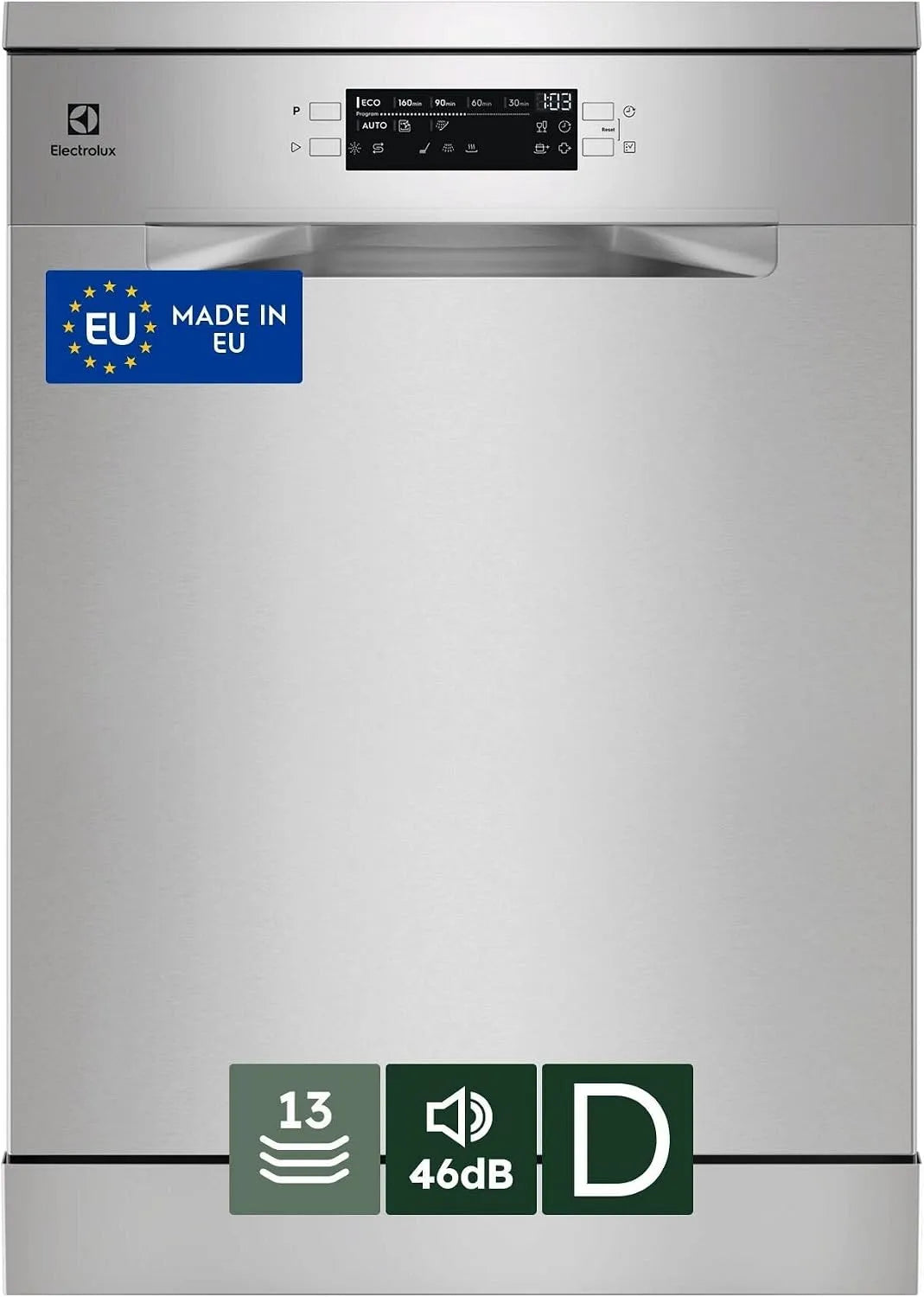 Electrolux ESA47300SX Lavastoviglie, 60 cm, libera installazione, acciaio inox