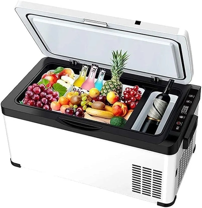 Frigorifero V, 24, 30 L, 12 V, portatile, roulotte e barca, per campeggio, camion, mini frigorifero compatto per picnic all'aperto e viaggi
