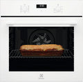 Electrolux Serie 600 OEF5H50V Forno elettrico, 72 L, 9 programmi, classe energetica A, grill, bianco, 9 Funzioni, Ventilatore XXL, Pulizia AquaClean