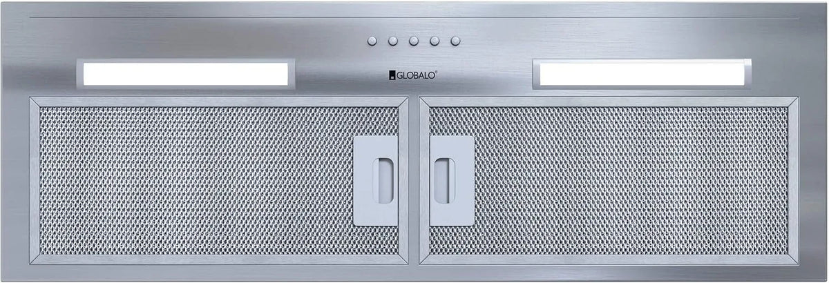 Cappa aspirante, cappa da cucina, acciaio inox, Hadario 80