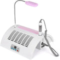 Asciugatrice, professionale, Lampada for unghie a LED Uv Aspirapolvere Macchina for manicure multiuso Asciugatrice for unghie 5 in 1 Lucidatore for