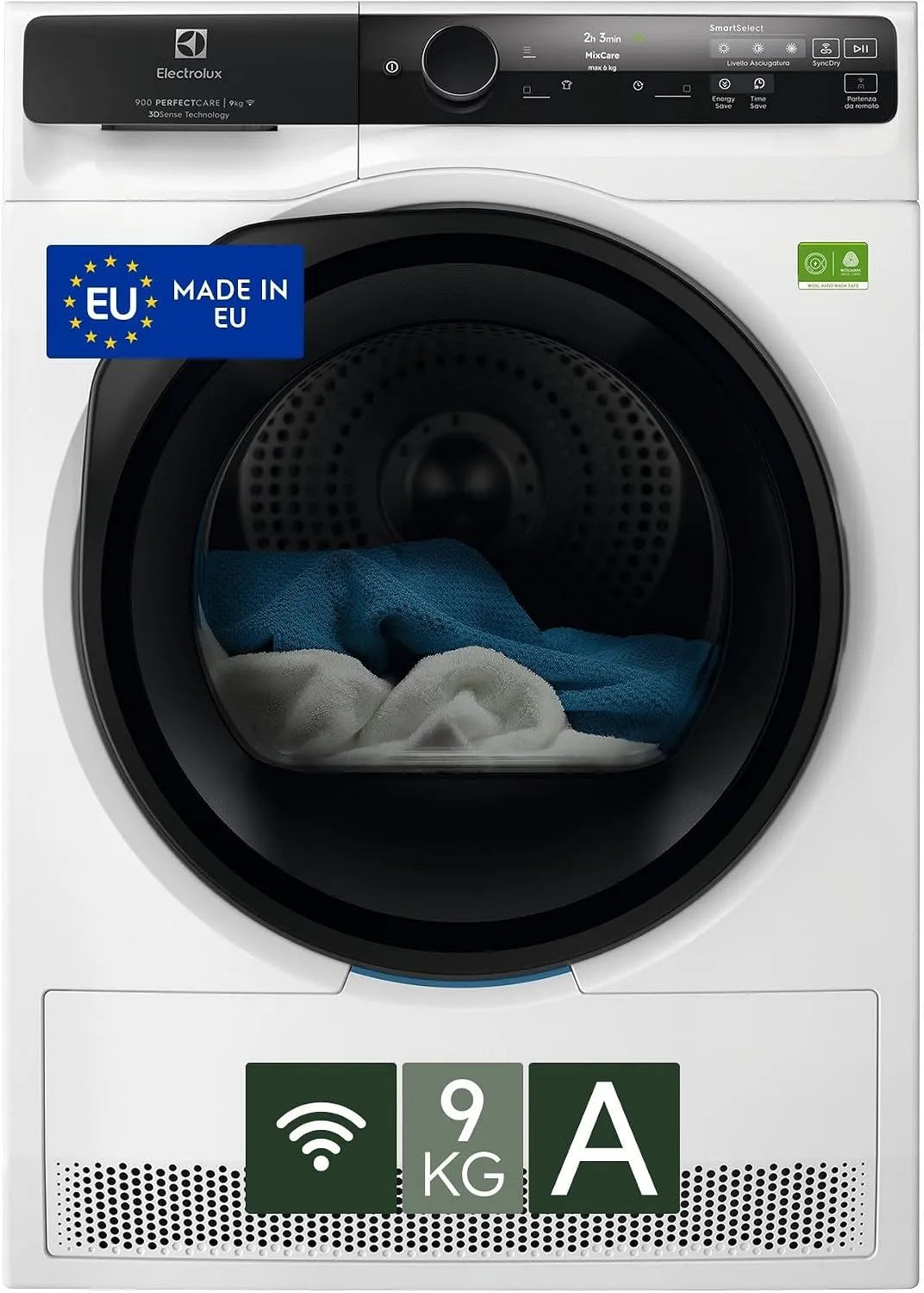 Electrolux EW9H79A Asciugatrice, 9 kg, classe energetica A