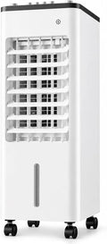 Condizionatore, 9 L, portatile, timer, 3 velocità, oscillazione, ampio serbatoio, Ideale per Casa e Ufficio